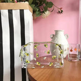 Necessaire Transparente com Estampada Tropical Digital - Beauty Helena