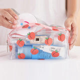 Necessaire Transparente com Estampada Tropical Digital - Beauty Helena