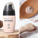 Base líquida para rosto impermeável, clareamento e primer - Beauty Helena